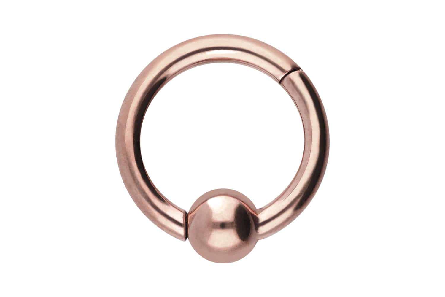 Chirurgenstahl Segmentring Clicker KUGEL ++SALE++